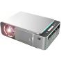 Nano Classic LED Projector, 1920x1080 Resolution, Black and Silver - T6
