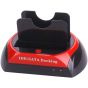 IDE SATA Hard Drive Disk Docking Station, 2.5 Inch, 3.5 Inch - Black And Red