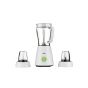 Braun Countertop Blender with Chopper and Grinder, 1.5 Liters, 500 Watt, White-JB0123WH