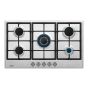 Ocean Gas Hob, 90cm, 5 Burners, Stainless Steel - OGHF95IPROSV