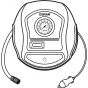 OSRAM Tyre Inflater Pump, Black and Orange - OTI200