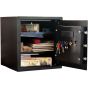 Safety Tech Biometric Fingerprint Safe Box, Black - GN40FSA