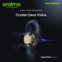 Oraimo OpenPods Earbuds, 4 ENC Mics, Navy and Orange - OPN-50D