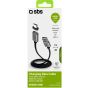 SBS Magnetic Micro USB Charging and Data Transfer Cable, 1 Meter - Black