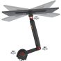 NB Dual Monitor Stand, 22 to 32 inch, Black - H180