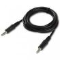 HP 3.5mm AUX Audio Cable, 3 Meters - Black, HP027GBBLK3TW