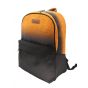 Gharibo Bags School Backpack With Lunch Bag and Pencil Case for Kids, Gradient color Pattern - Orange and Black