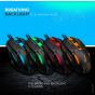 ماوس جيمنج سلكي ايكون، RGB، دقة 3200 نقطة لكل بوصة، اسود - GX51