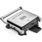Black+Decker Electric Contact Grill, 1400 Watt, Black and Silver- CG1400-B5