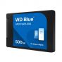 Western Digital Blue SA510, Internal SSD, 500GB, 2.5 Inch, SATA, Black - WDS500G3B0A