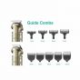 VGR Rechargeable Hair Trimmer, Dry, Gold - V-110