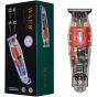 Waer Dry Hair Shaver, Transparent  and Red - WA-1931