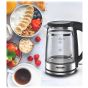 Arshia Electric Kettle, 1.7 Liters, 1800W, Black - GK116-3068
