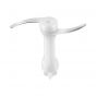 Tank Hand Blender with Attachments, 500ml, 600 Watt, White - CM-6003-1