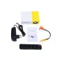 Mini Projector, LCD, Yellow - YG-300