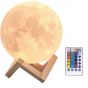 Mind Glowing LED Moon Lamp, 20W, White - ML - 003