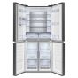 White Whale No-Frost Refrigerator, 440 Liters, Inverter Motor, Black - WR-8199IKB