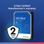 Western Digital 1TB HDD, SATA, Blue - WD10EZEX
