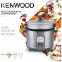 Kenwood  Electric Rice Cooker, 2.8 Liter, 1000 Watt, Stainless Steel- rcm71.000ss