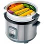 Kenwood  Electric Rice Cooker, 2.8 Liter, 1000 Watt, Stainless Steel- rcm71.000ss