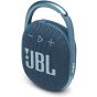 مكبر صوت بلوتوث جى بي ال كليب 4 الترا محمول، ازرق - JBLCLIP4BLUAM