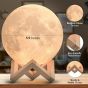 Mind Glowing LED Moon Lamp, 20W, White - ML - 003