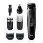 Braun 6 in One Hair Trimmer for Men, Black - MGK3220