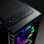 كمبيوتر فيبوكس II-95 جيمينج، انتل كور i5 10400F، سعة 1 تيرا SSD، رام 16 جيجا، كارت شاشة انفيديا RTX 3060 Ti بسعة 8 جيجا جرافيكس، ويندوز 11 - اسود 