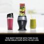 Ninja Countertop Blender with Attachments, 0.4 Liters, 700W, Black - QB3001SS