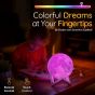 Mind Glowing LED Moon Lamp, 20W, White - ML - 003