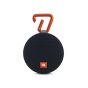 JBL Clip 2 Waterproof Portable Bluetooth Speaker, Black - 050036331395