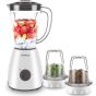 Kenwood Blender with 2 Mills, 400 Watt, White - BLP10.C0WH