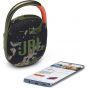 JBL Clip 4 Mini Bluetooth Speaker- Squad Camo