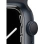 Apple Watch Series 7, 45mm, Sport Band- Midnight Black