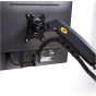 NB Monitor Stand, 17-27 Inch, Black - F80