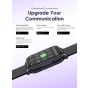Oraimo 4 Plus Smart Watch, Black Case and Strap - OSW-801