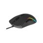 Meetion Wired Gaming Mouse, 12000 DPI, RGB, Black - GM19-2023