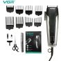 VGR Hair Clipper, Dry, Black and Silver - V-120
