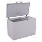 White Whale Defrost Chest Deep Freezer, 295 Liters, White - WCF3350C with iLock Power Strip, 3 Outlets, 2860W - White
