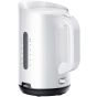 Braun Electric Water Kettle, 1.7 Liters, 2200 Watt, White - WK1100WH