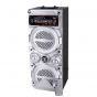 Lava Wired Subwoofer, 1 Piece, Black and Silver - ST-443S