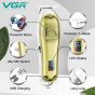VGR Rechargeable Hair Trimmer, Wet and Dry, Gold- V-920