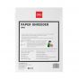 Deli Paper Shredder, 12 Sheets, White- E9903-EU