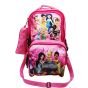 Gharibo Bags School Backpack With Lunch Bag and Pencil Case for Girls, Tinker Bell Pattern - Pink