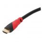 Keendex HDMI Cable, 1.2 Meters, Black and Red - KX 2990