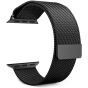 Band For Apple Watch Series 5 / SE / 6 Size 40mm Light Stainless Steel Milanese Loop Band from Smart Stuff - Black
