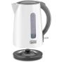 Black + Decker Electric Kettle, 1.7 Liter, 2200 Watt, White - ‎JC70-B5