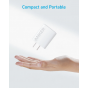 Anker Wall Charger, 20 Watt, 2 USB Ports, White - A2348L21