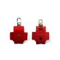 Leather Case for Apple AirPods- Red