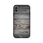 Wooden Grey And Black Printed Back Cover for Apple iPhone XS Max